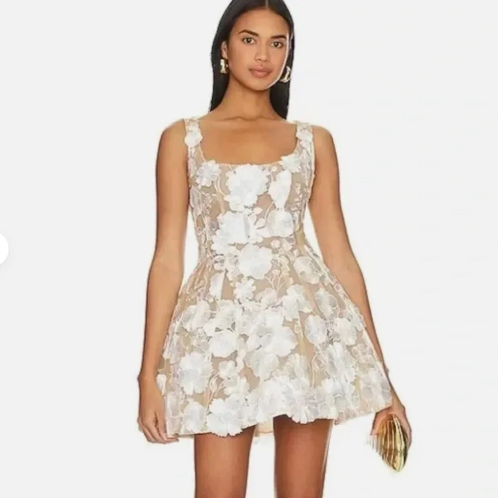 Bronx and Banco Jasmine Dress Mini Dress | US 2/ AU 6 | New w/ tags, never worn - Picture 1 of 4